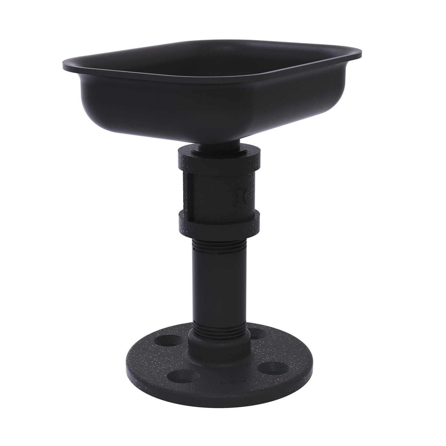 Vanity Top Soap Dish, Matt Black Finish alt 0