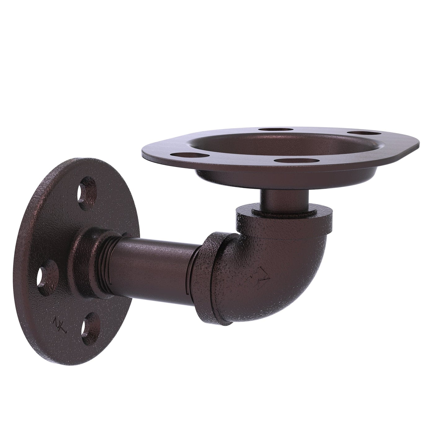 Wall Mounted Toothbrush Holder, Antique Bronze Finish alt 0