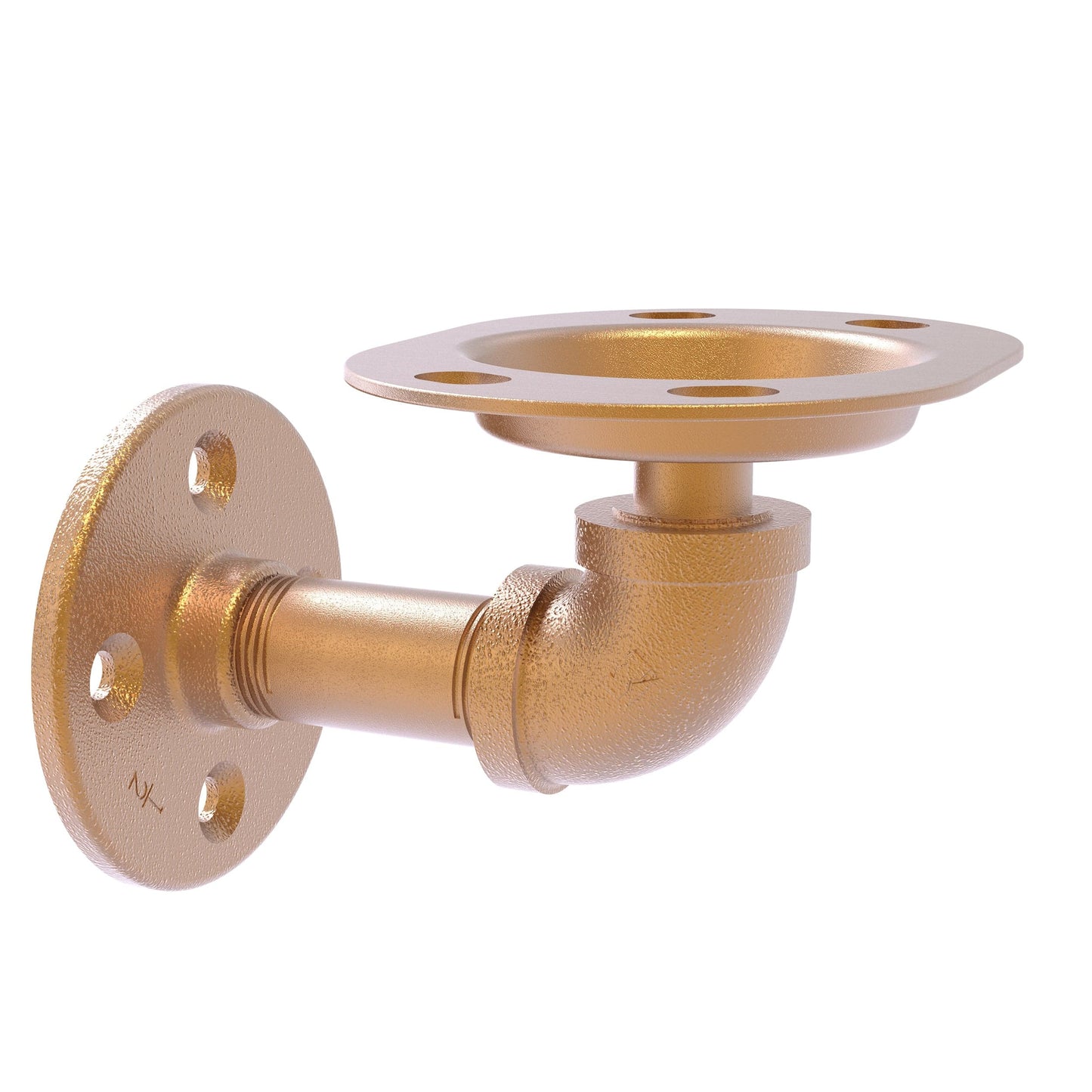 Wall Mounted Toothbrush Holder, Brushed Bronze Finish alt 0