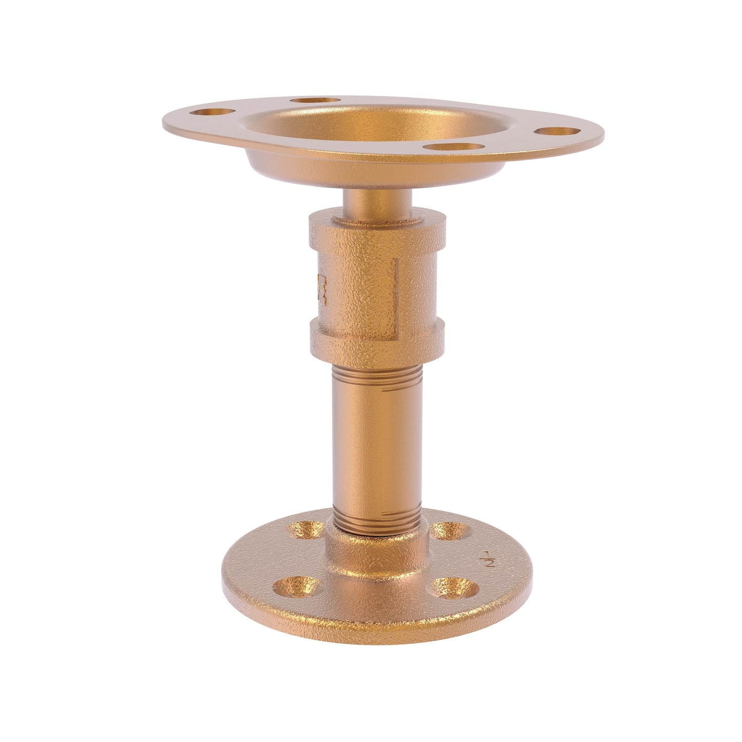Vanity Top Toothbrush Holder, Brushed Bronze Finish alt 0