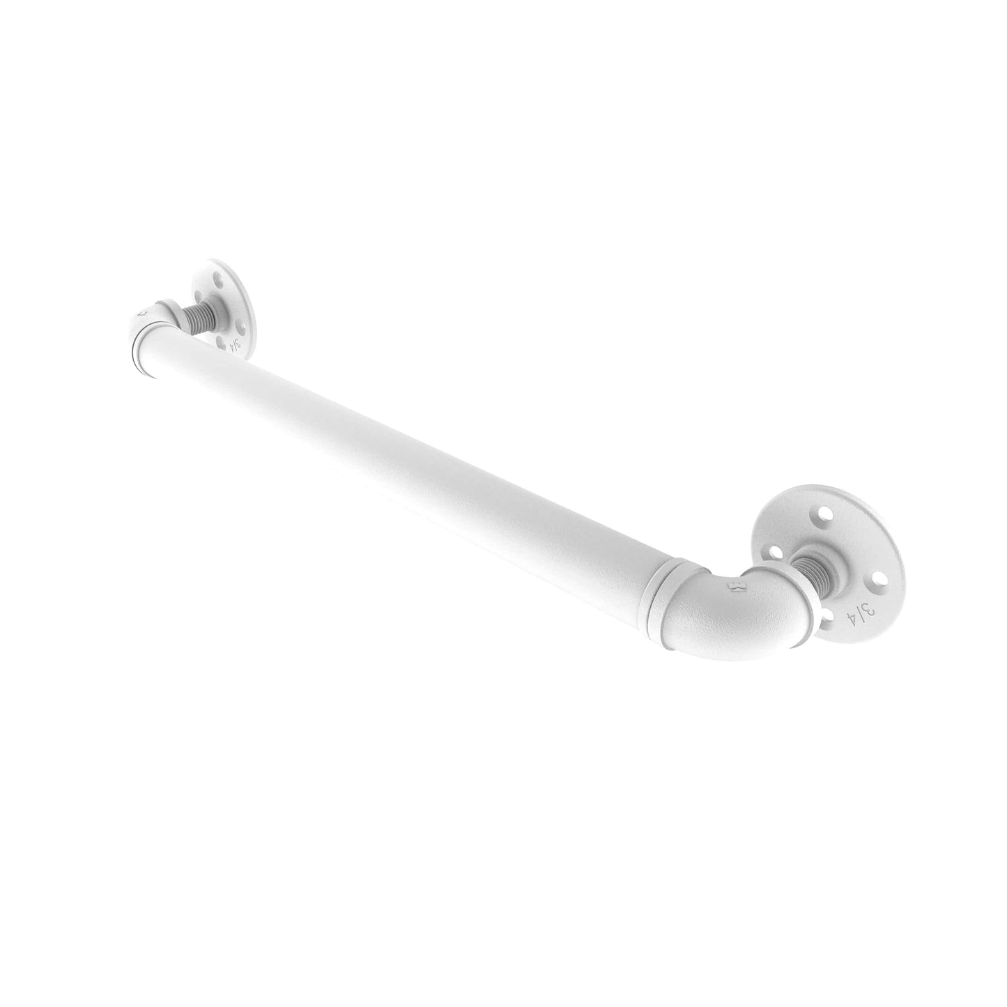 24" Grab Bar, Matt White Finish alt 0