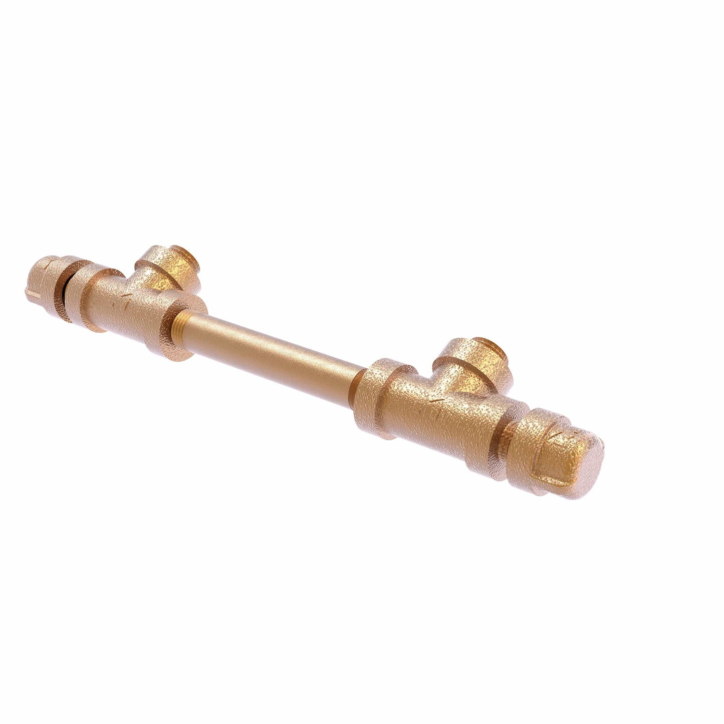 7" Overall Cabinet Pull, Brushed Bronze Finish alt 0