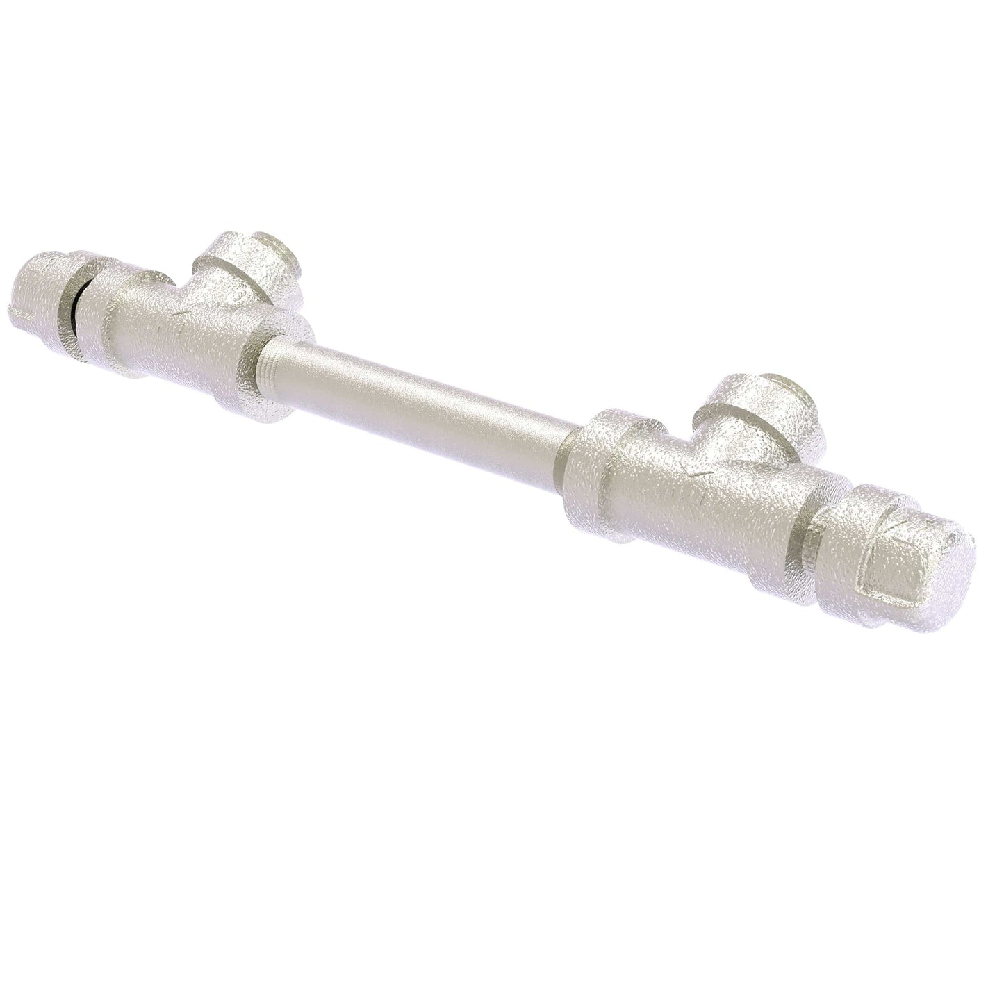 7" Overall Cabinet Pull, Satin Nickel Finish alt 0