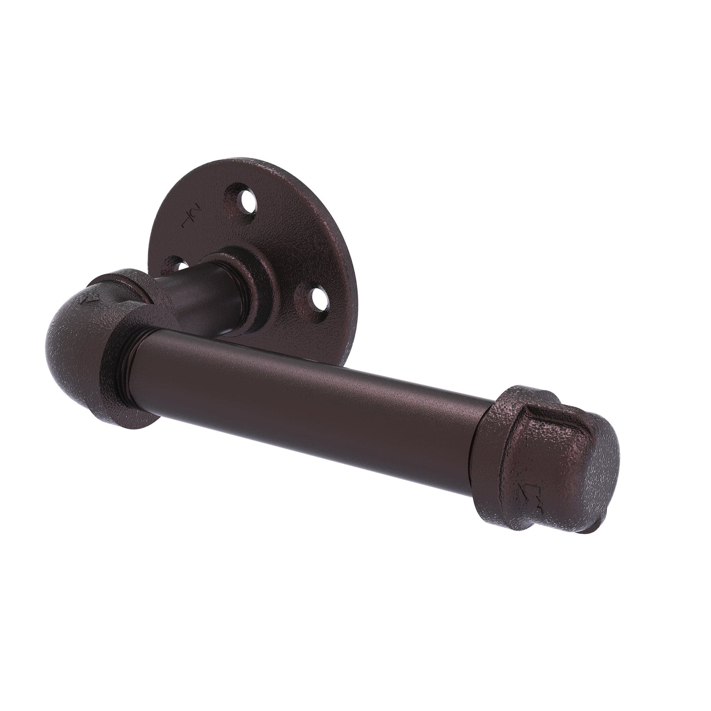 European Style Toilet Tissue Holder, Matt Gray Finish alt 0