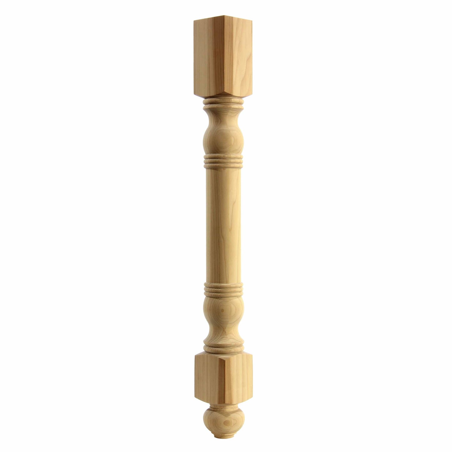 Turned leg, Style 117, 34.5"H - Mahogany alt 0