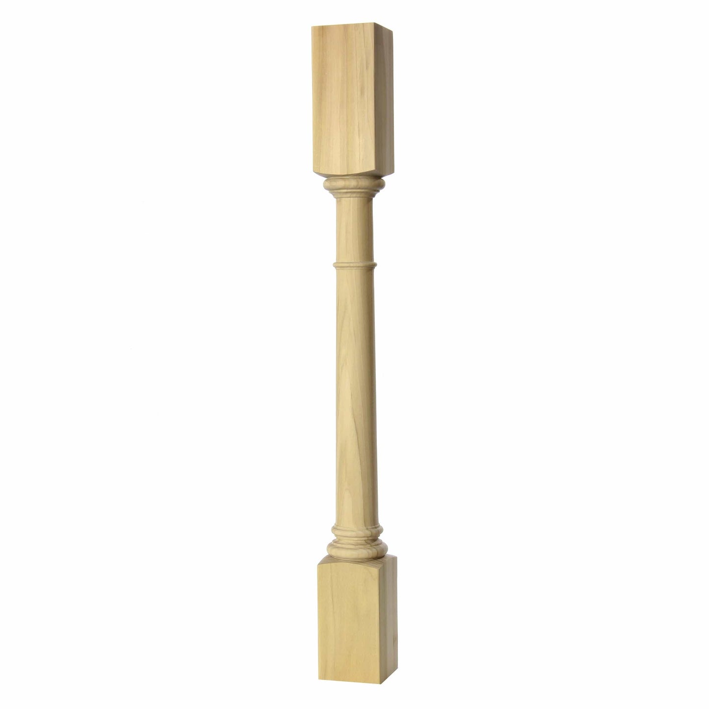 Turned post, Style 60, 34.5"H - Hard Maple alt 0