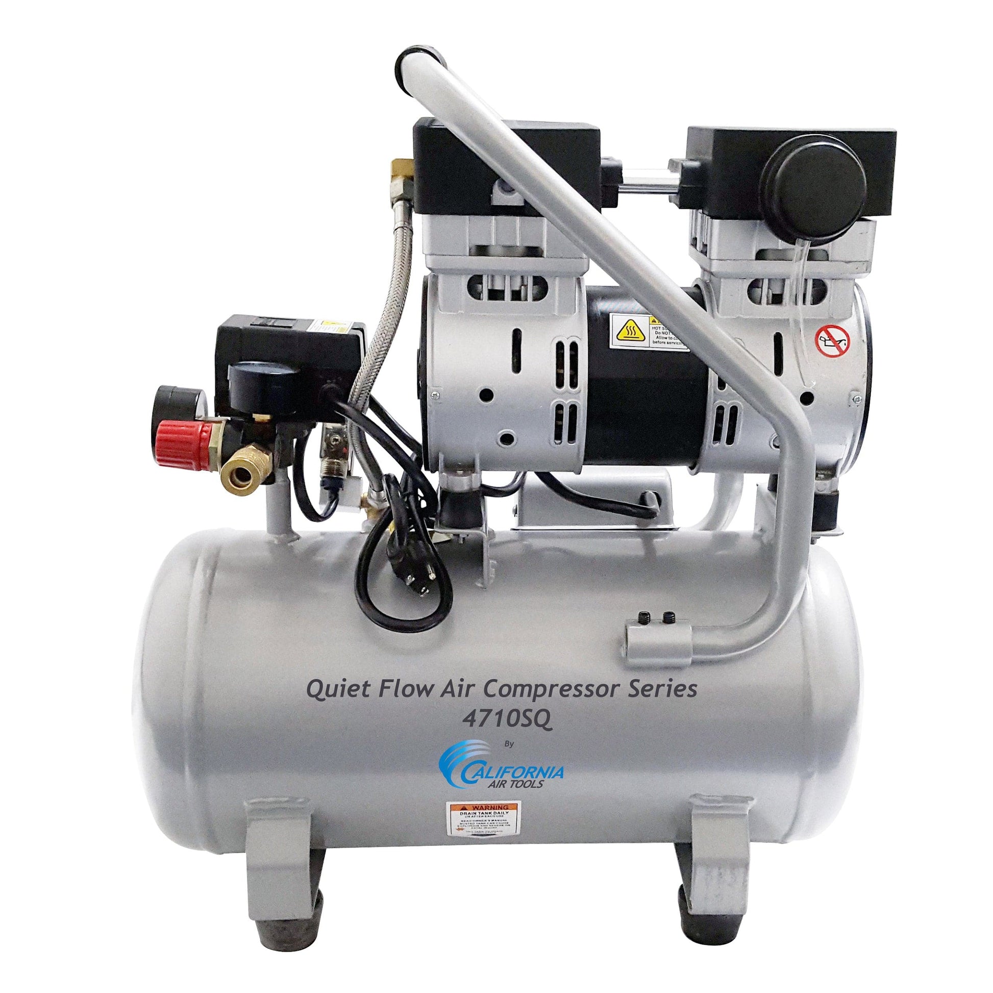 4.7 Gallon Oil-Free Steel Tank Air Compressor - 1 HP alt 0