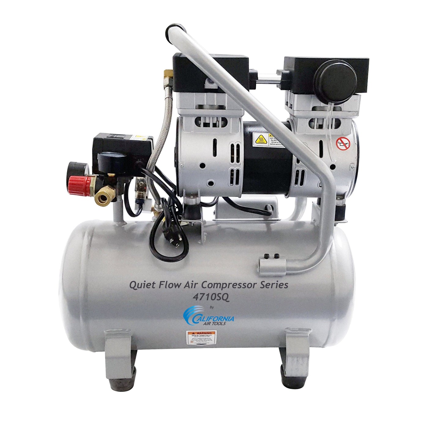 4.7 Gallon Oil-Free Steel Tank Air Compressor - 1 HP alt 0