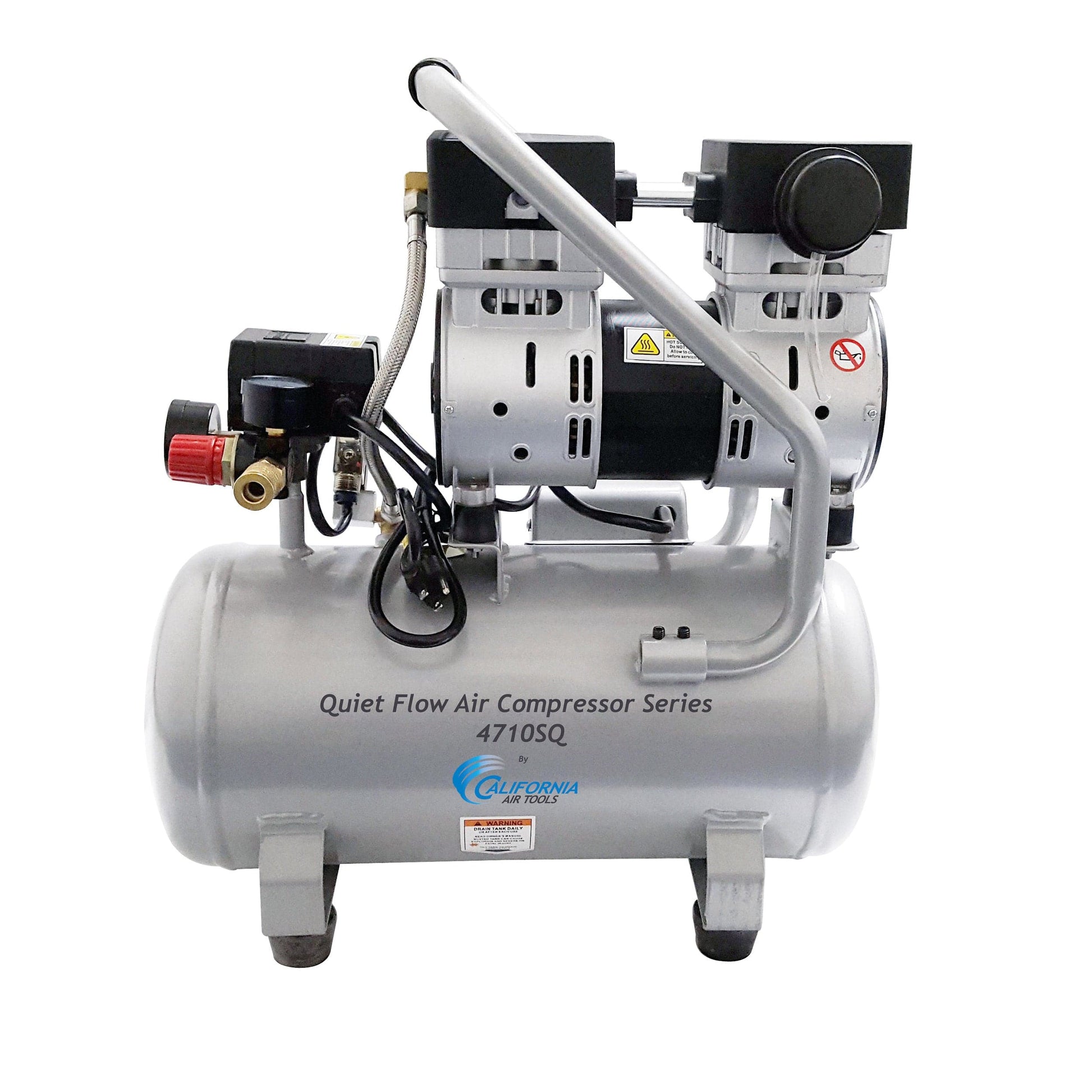4.7 Gallon Oil-Free Steel Tank Air Compressor - 1 HP alt 0