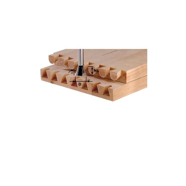 Dovetail Bit HW 14.3mm 15 alt 3