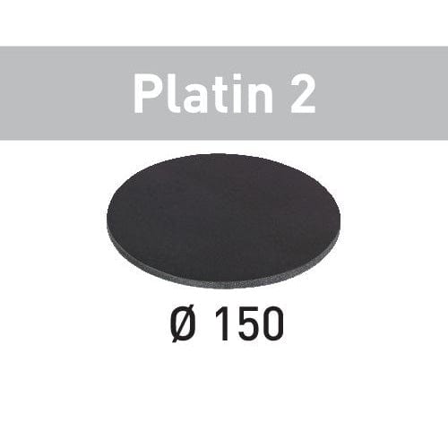 Platin 2 D150 Sandpaper Disc, S400, 15 Pack alt 0