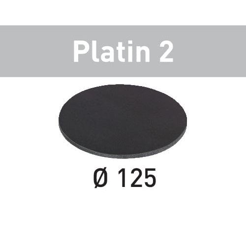 Platin 2 D125 Sandpaper Disc, S2000, 15 Pack alt 0