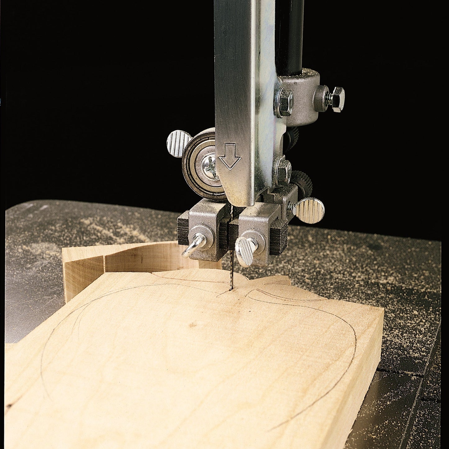 Cool Blocks Bandsaw Blade Guide Block - 1/2" x 1/2" - Fits Delta 14" Bandsaws alt 0