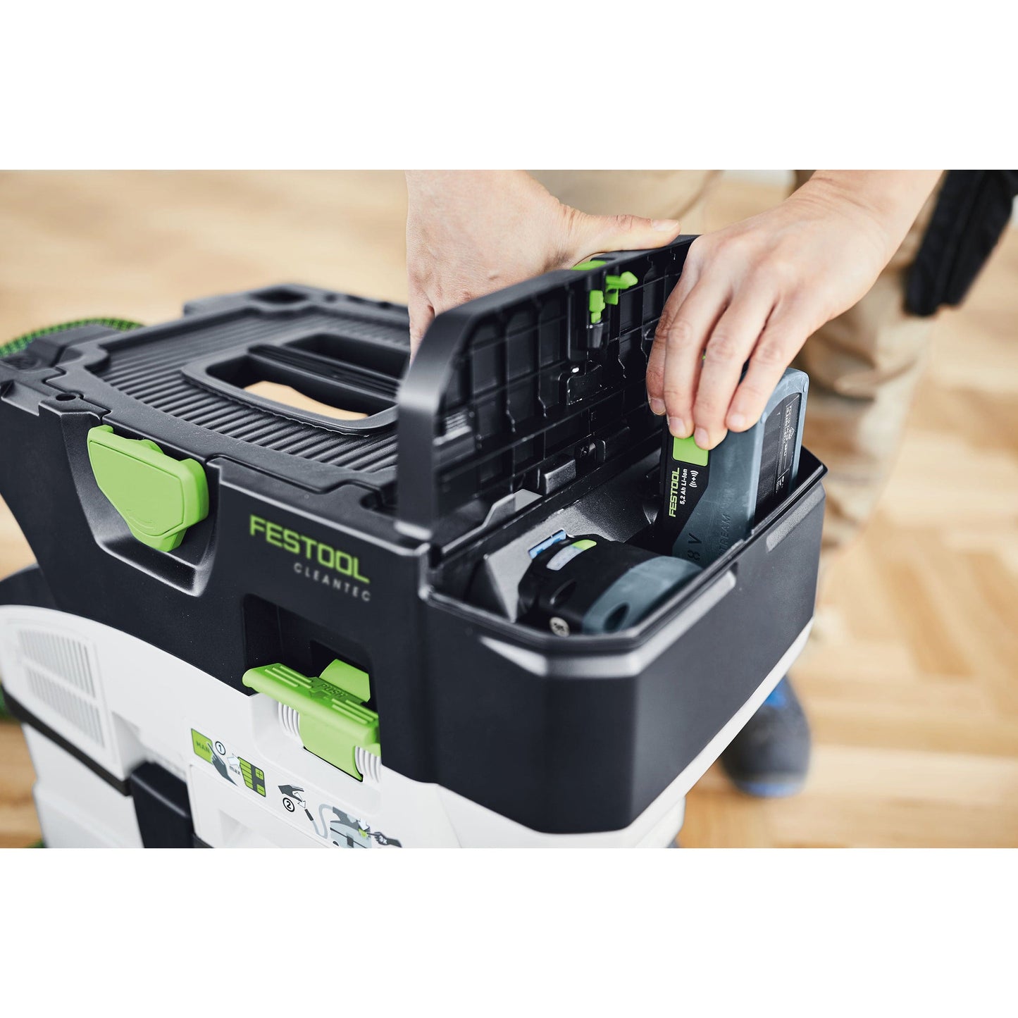 CTC MIDI I HEPA-Plus Cordless Dust Extractor alt 0