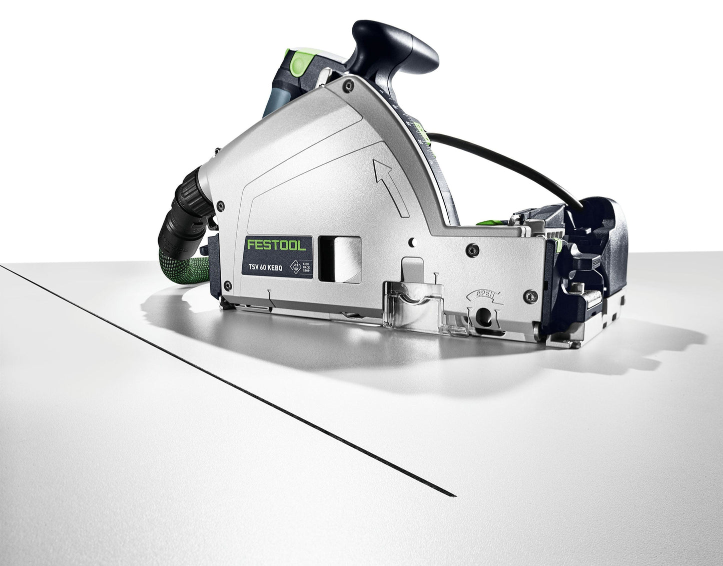 TSV 60 Plunge Cut Saw with Scoring Blade and Guide Rail alt 0