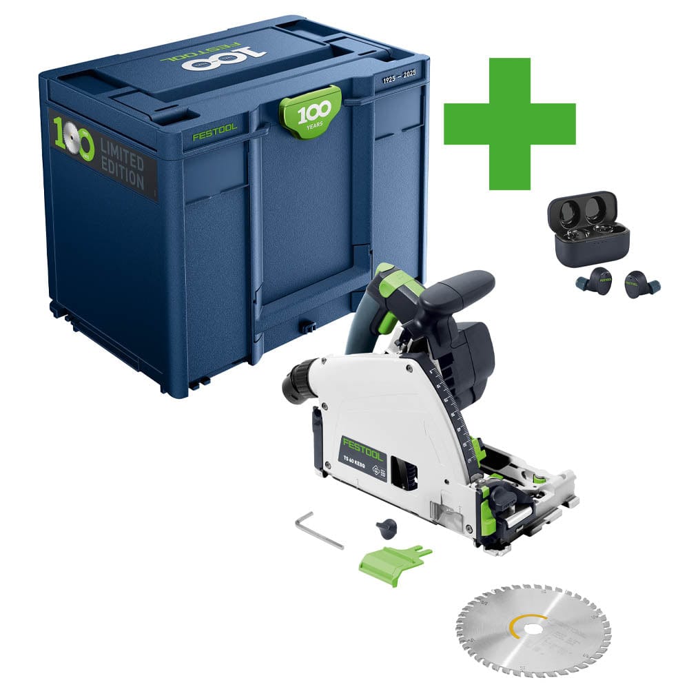 TS 60 KEB-F-Plus Plunge Cut Saw in 100-Year Anniversary Systainer