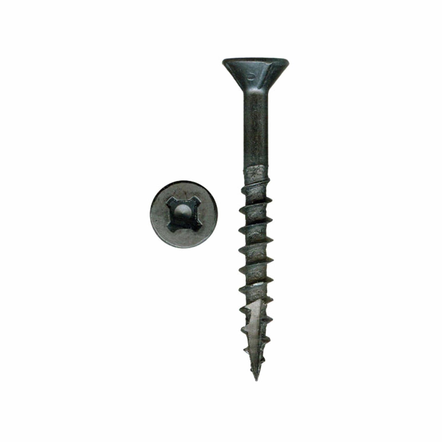 9x2-1/2 FH Black Screws 100 pc alt 0