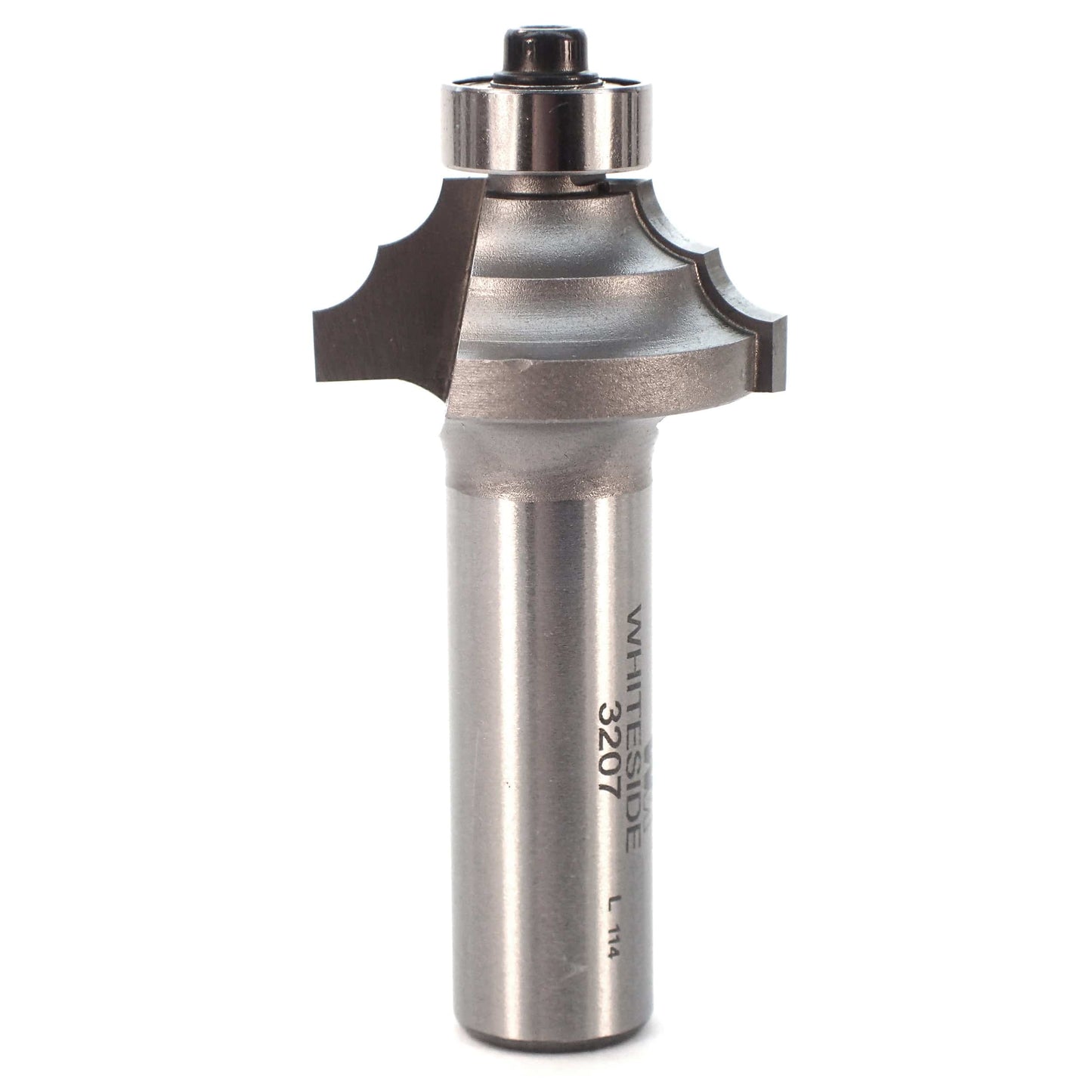 3207 Double Round Router Bit 1/2" SH 5/32" R 1-1/8" D X 1/2" CL X 2-1/4" OL alt 0