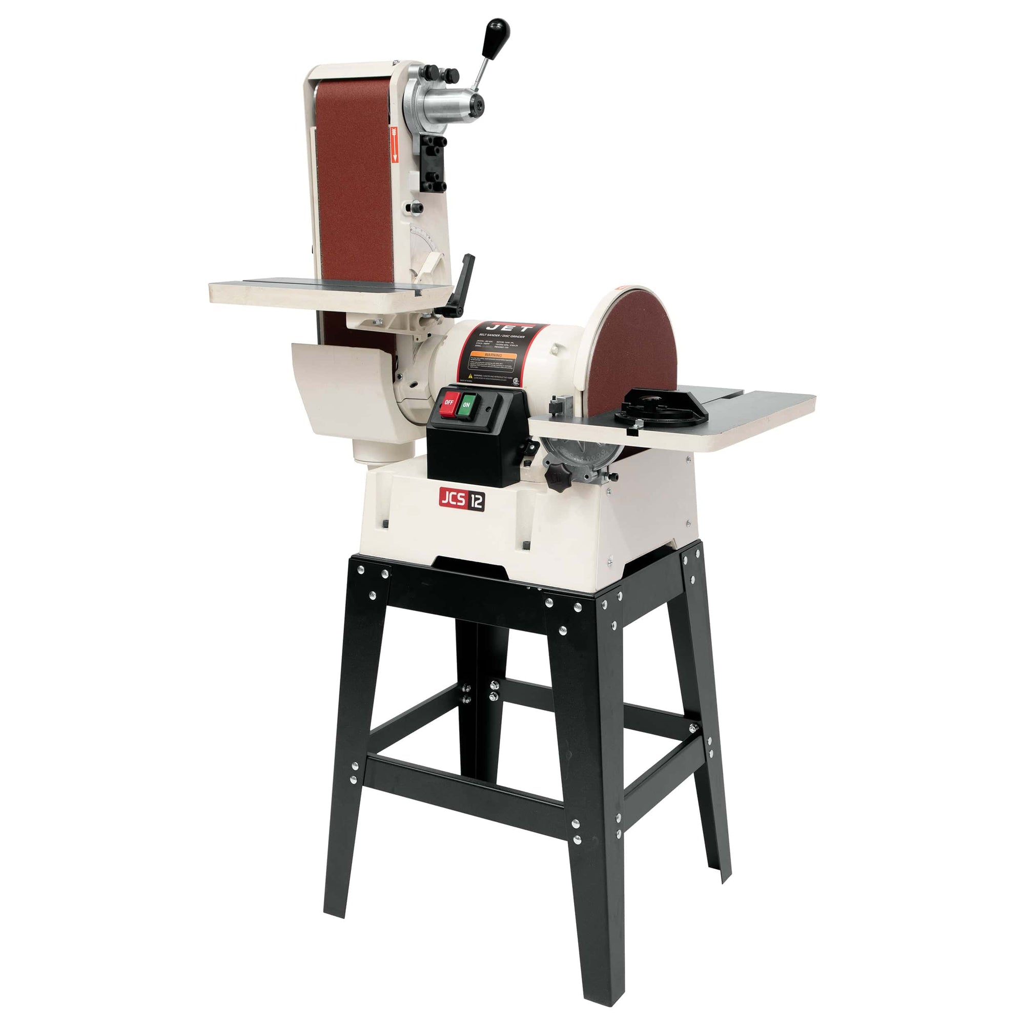 6" x 48" Belt/12" Disc Sander with Open Stand - 1-1/2 HP 1 Ph 115/230V - JSG-6DCK