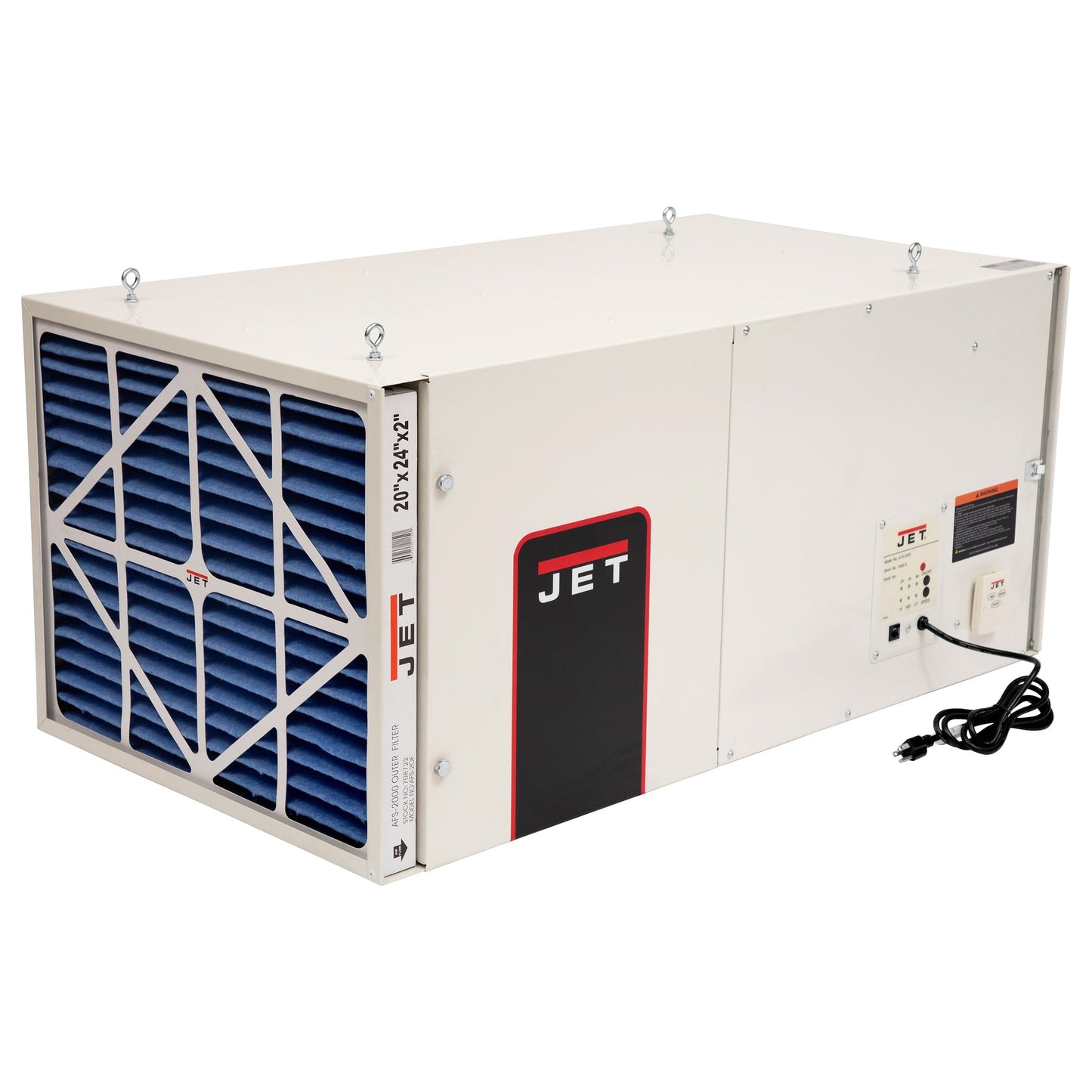 Air Filtration System - 1700 CFM 1 Ph 115V - AFS-2000 alt 0