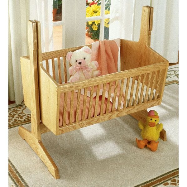 Woodworking Project Paper Plan to Build Pendulum Cradle alt 0