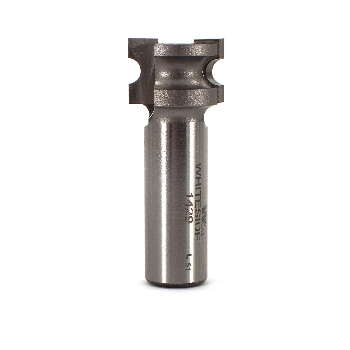 1429 Half Round (Bull Nose) Router Bit 1/2" SH 3/32" R X 3/16" Co X 1/2" CL 3/4" D alt 0