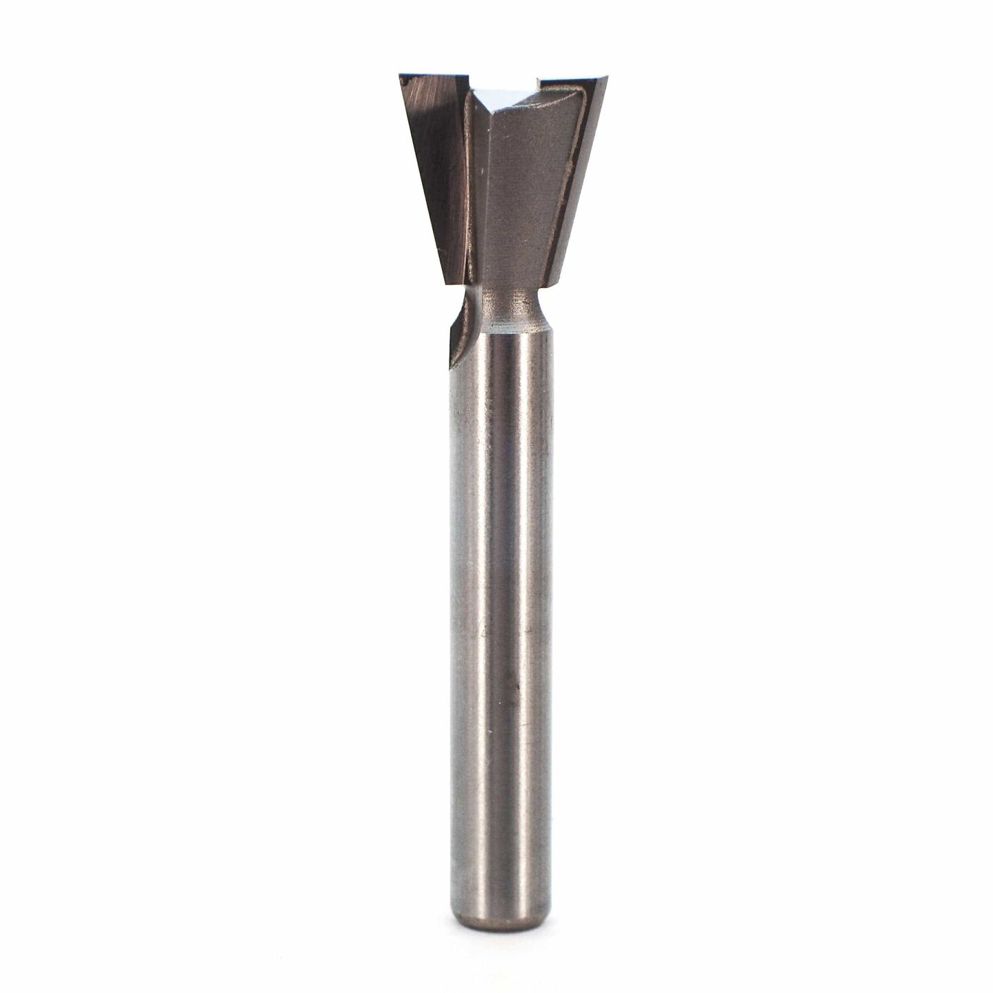 D14-531 Dovetail Router Bit 14 Degree 1/4" SH 17/32" D x 1/2" C x 2" OL alt 0