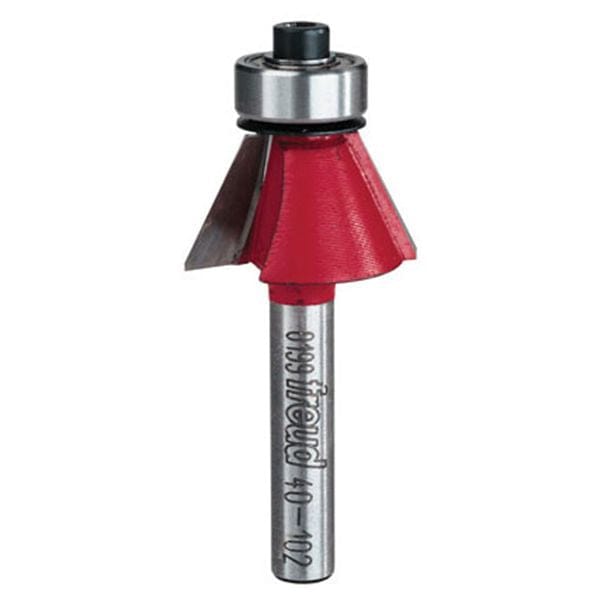 thumbnail image 2 of REDS 30° Chamfer Router Bit 1/4 Shank – Carbide Tipped Bevel Edge For Woodworking 2 of 2