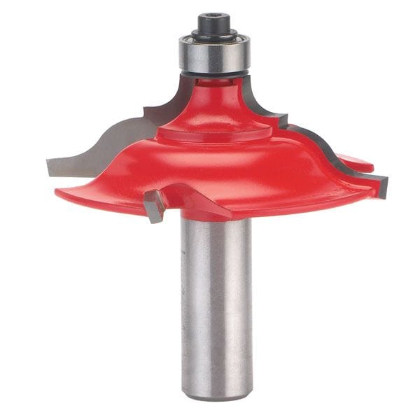 99-450 Quadra-Cut Table Edge And Handrail Router Bit 1/2" Shank 2-1/2" Diameter alt 0