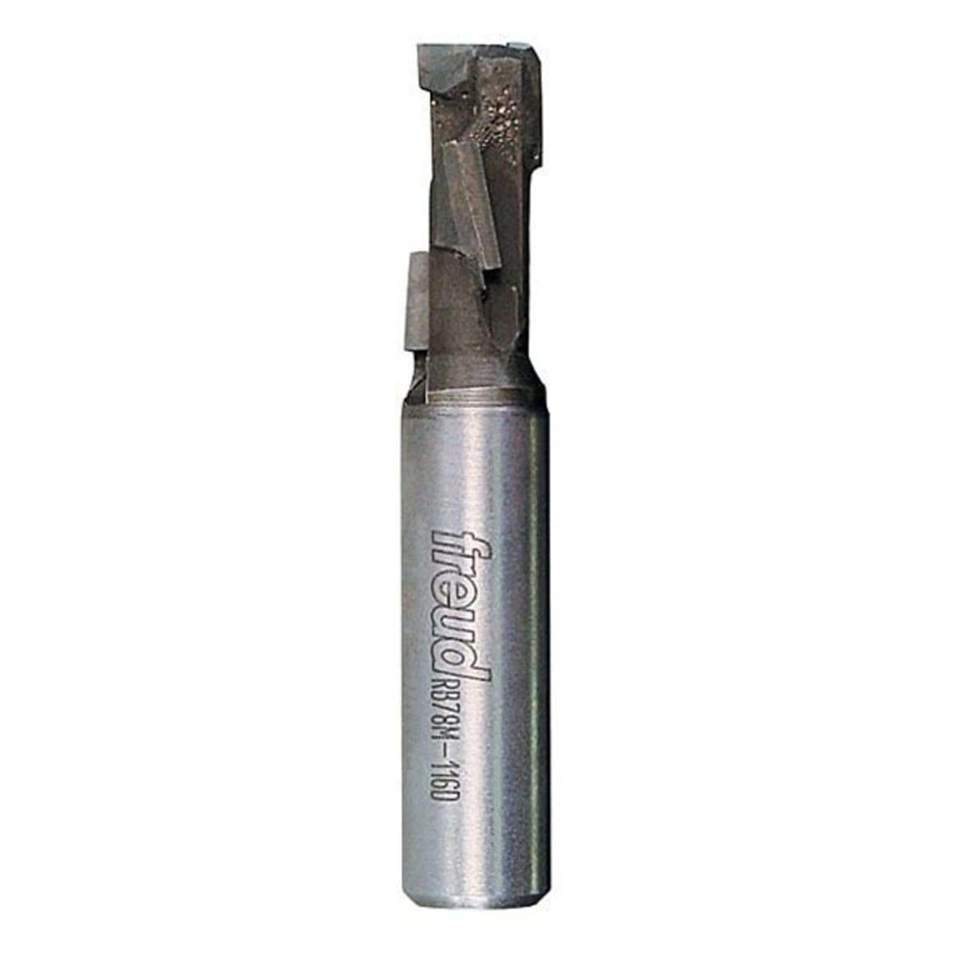 78-116 Diamond Compression Router Bit 1/2" Shank 1/2" D 1" CL alt 0