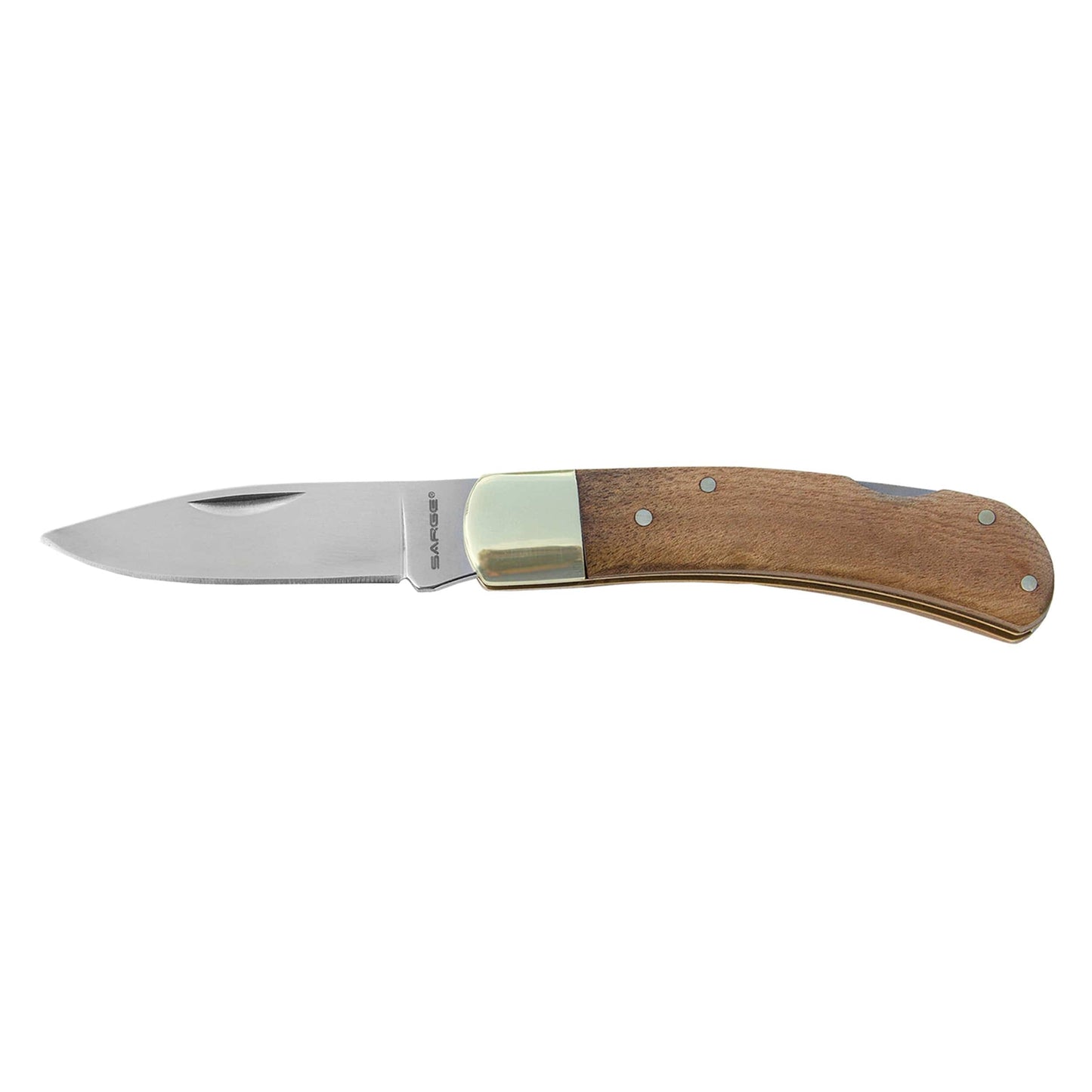 Heirloom - Maple Burl Folder Knife, Stainless Steel 2-1/2" Blade alt 0