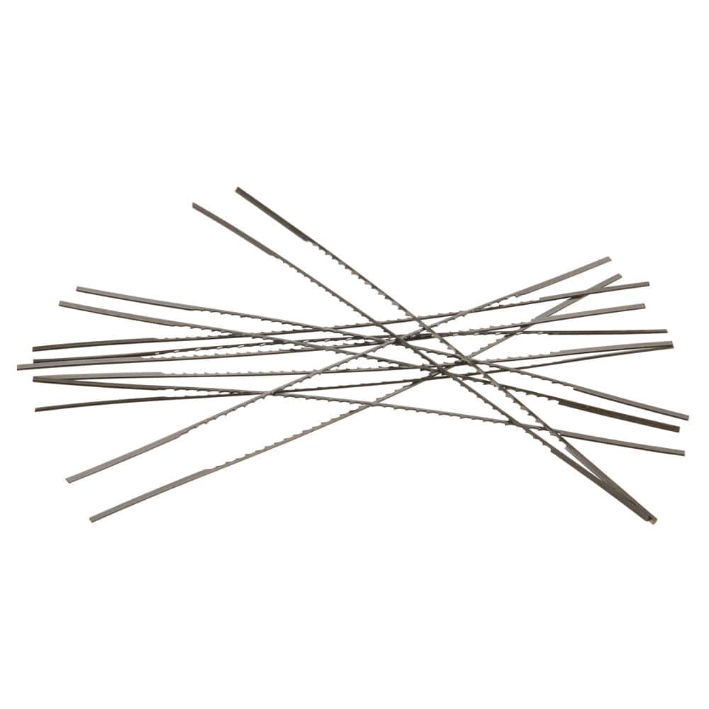 Super Sharps Scroll Saw Blades - #9 - Pin-Less - Skip Tooth - 12 Pack