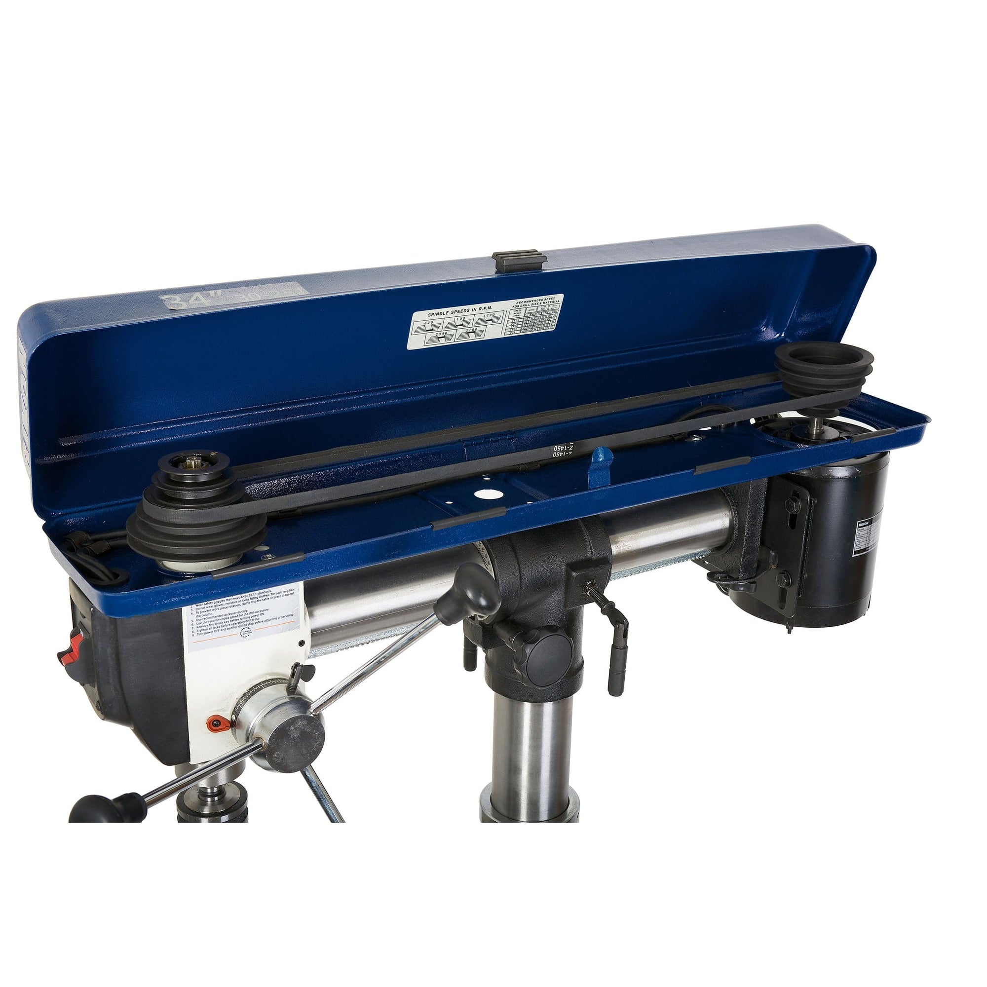 34" Floor Radial Drill Press - 1/3 HP alt 0