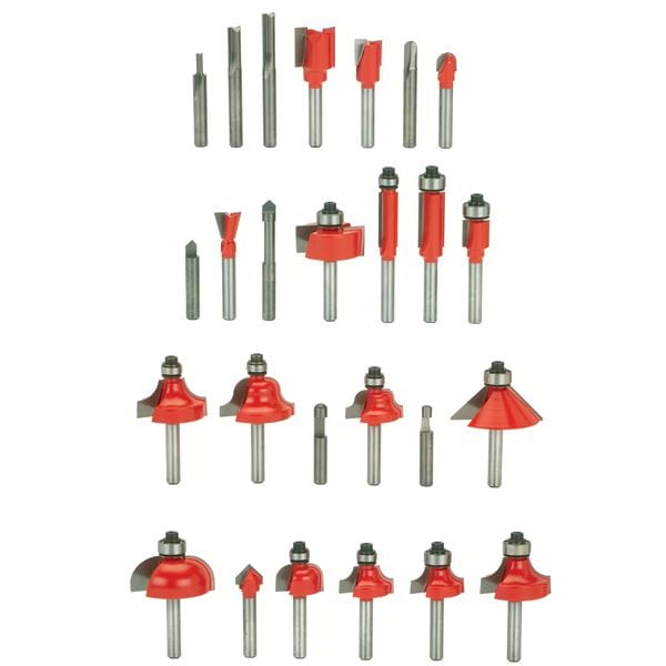 Artisan Router Bit Set, 26-Piece, 1/4" SH, # 92-100 alt 0