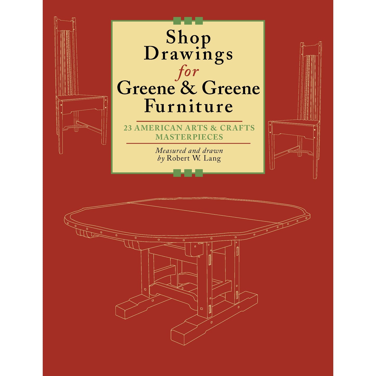 Shop Drawings for Greene and Greene Furniture alt 0