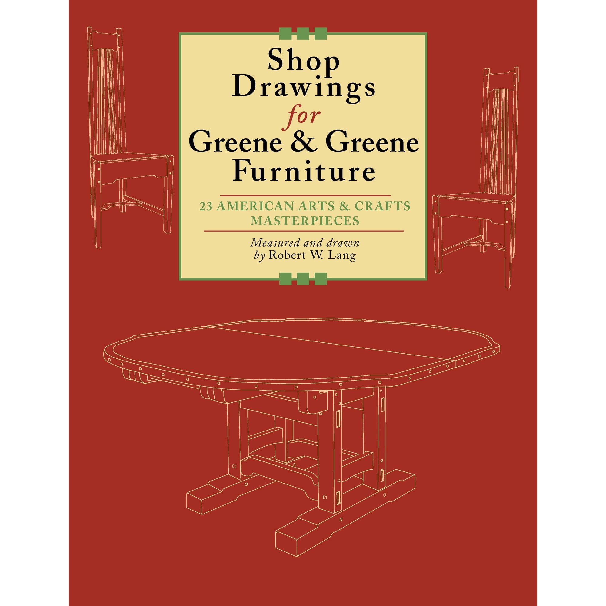 Shop Drawings for Greene and Greene Furniture alt 0