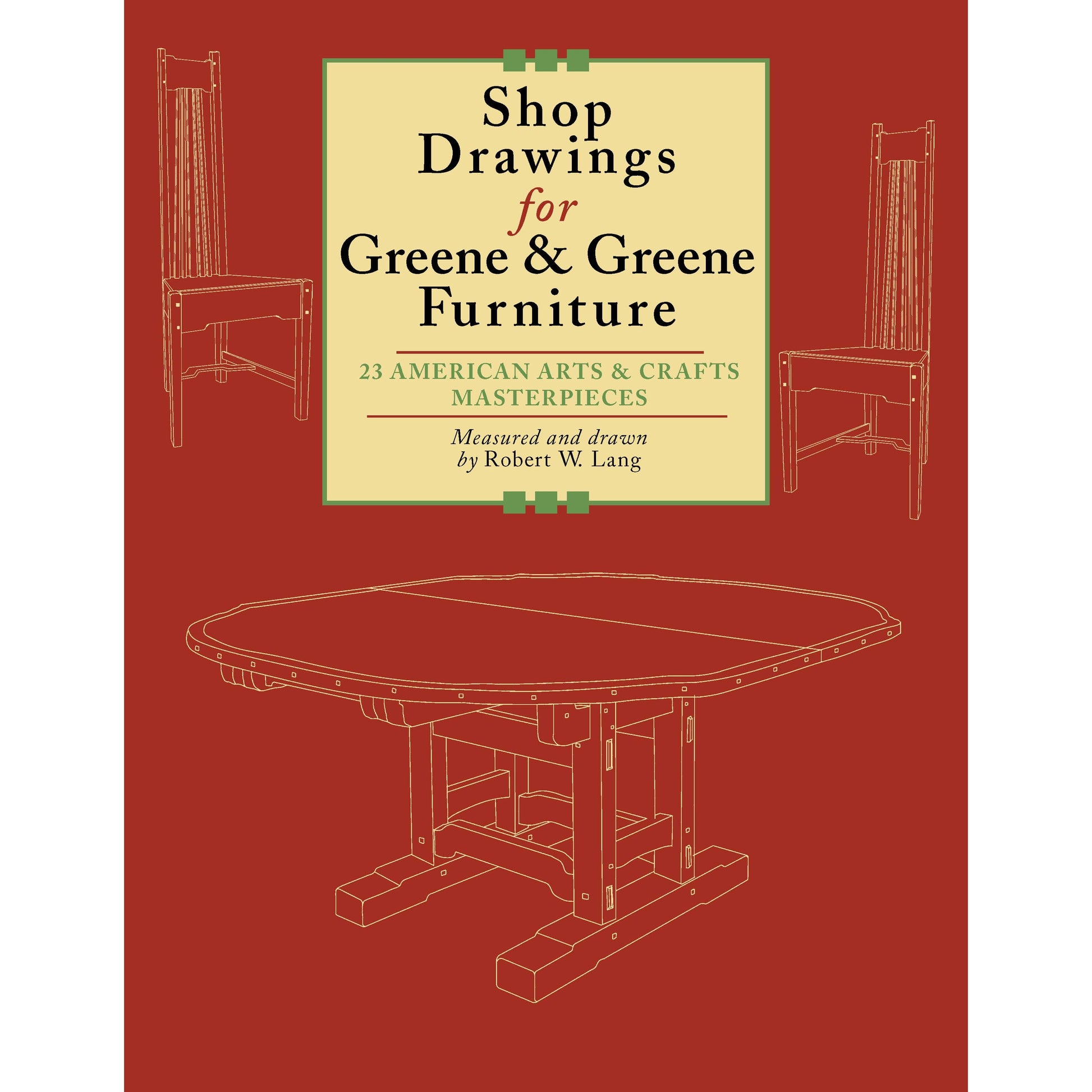Shop Drawings for Greene and Greene Furniture alt 0