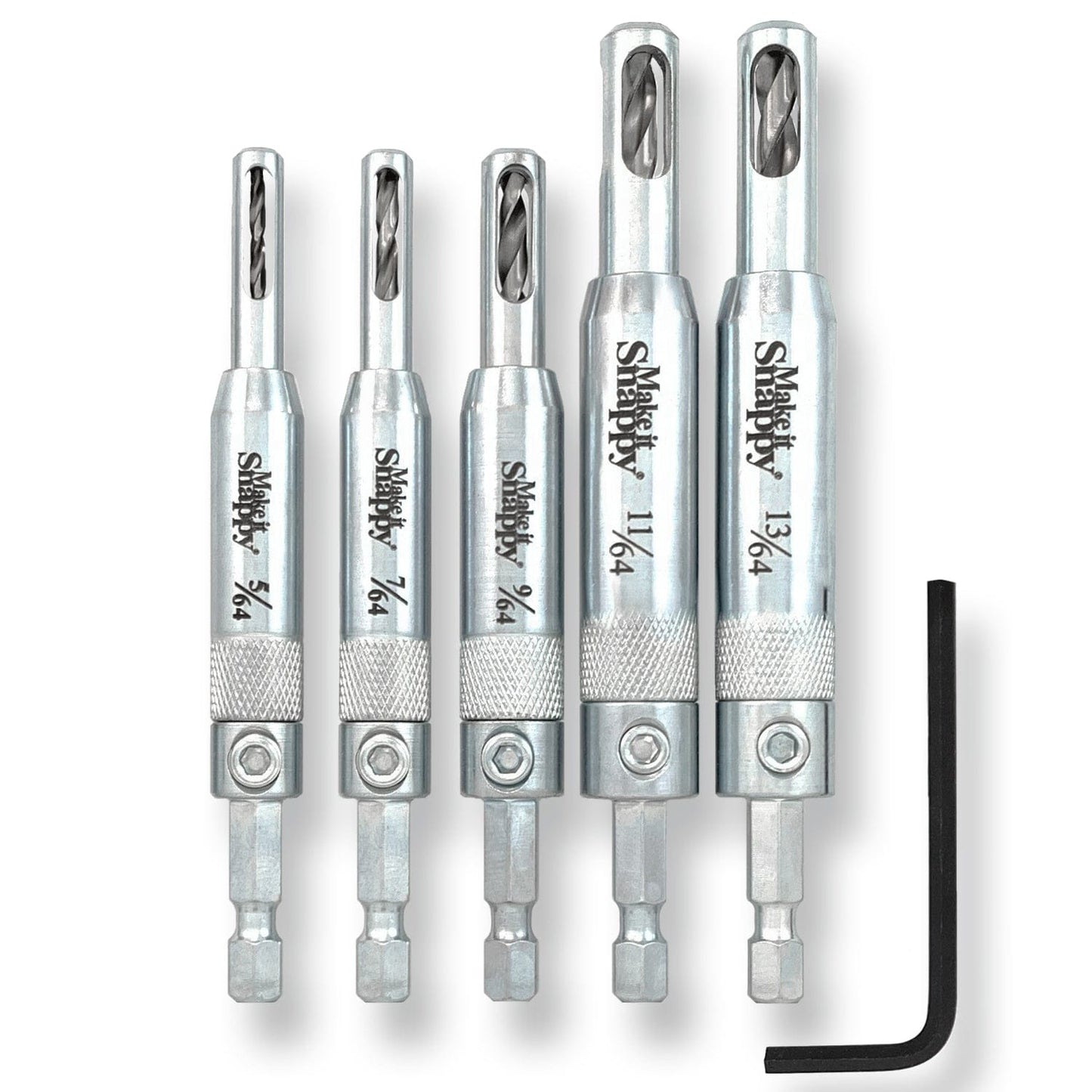 5 pc Self-Centering Hinge Bit Set alt 0