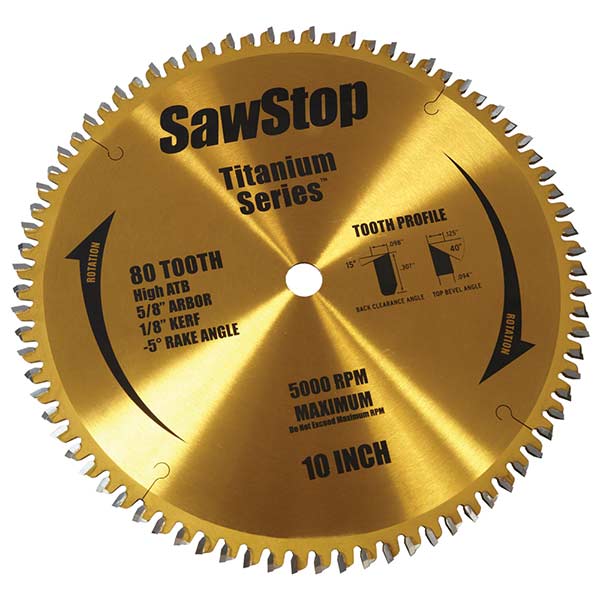 Titanium Series 80T Combination Blade alt 0