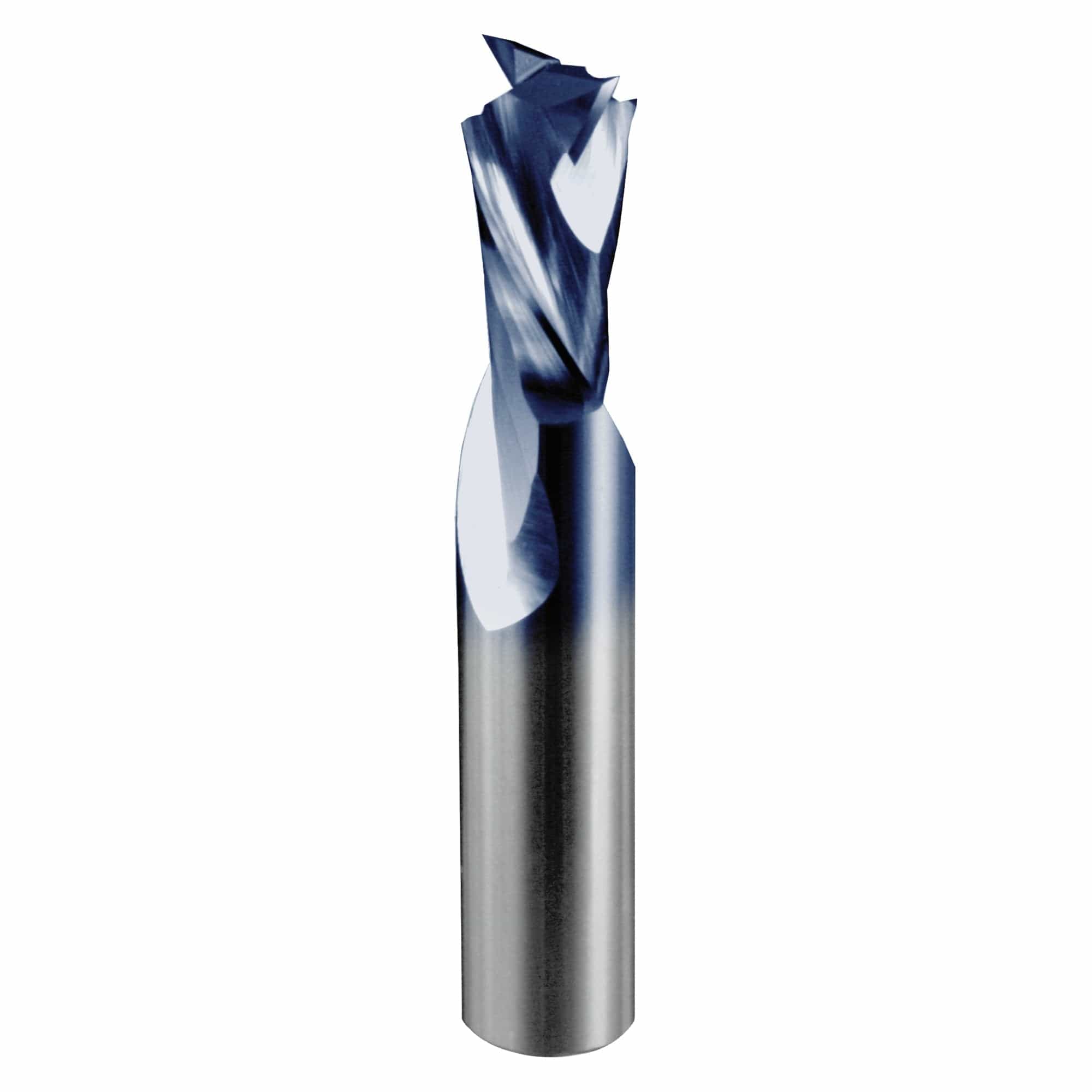 77-510 Mortise Compression Spiral Router Bit 1/2" Shank 1/2" D 1-3/8" CL alt 0