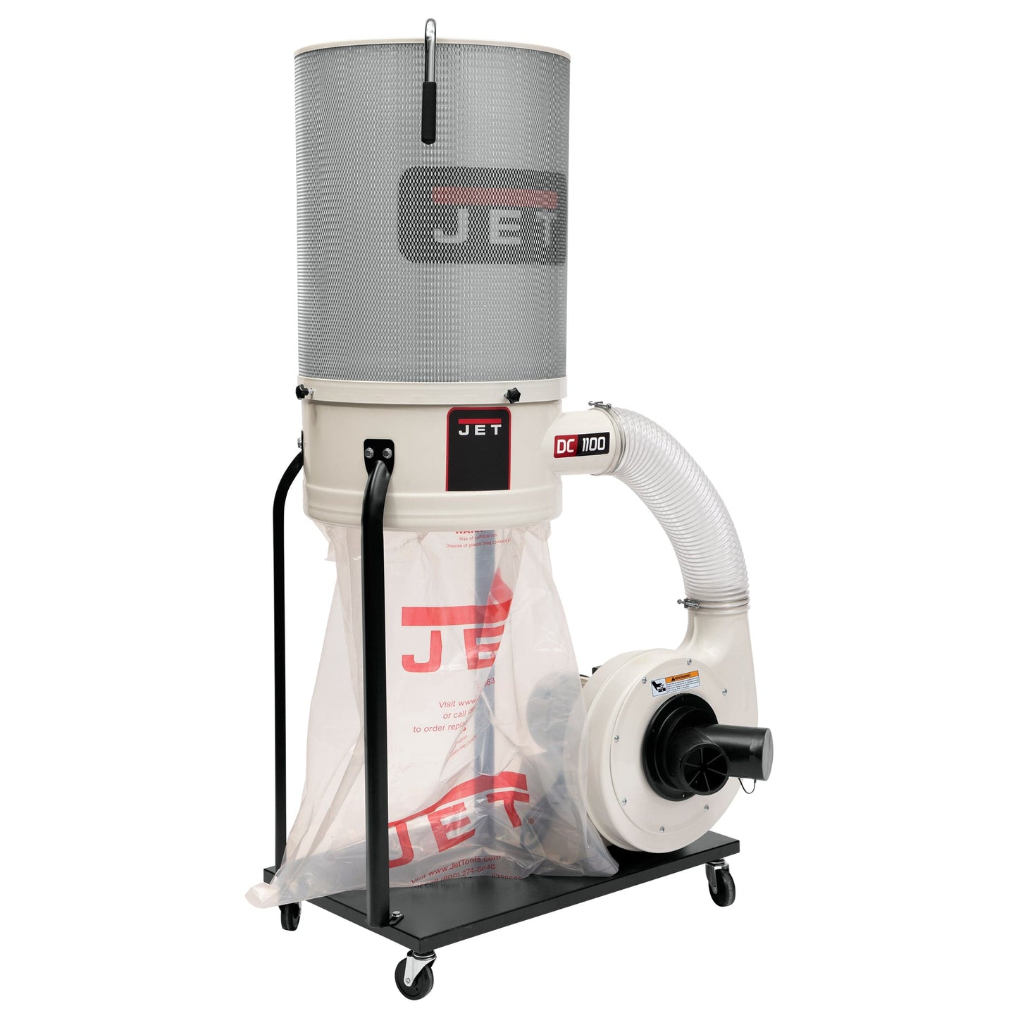 Vortex Cone Dust Collector with 2-Micron Canister Kit - 1-1/2 HP 1 Ph 115/230V - DC-1100VX-CK alt 0
