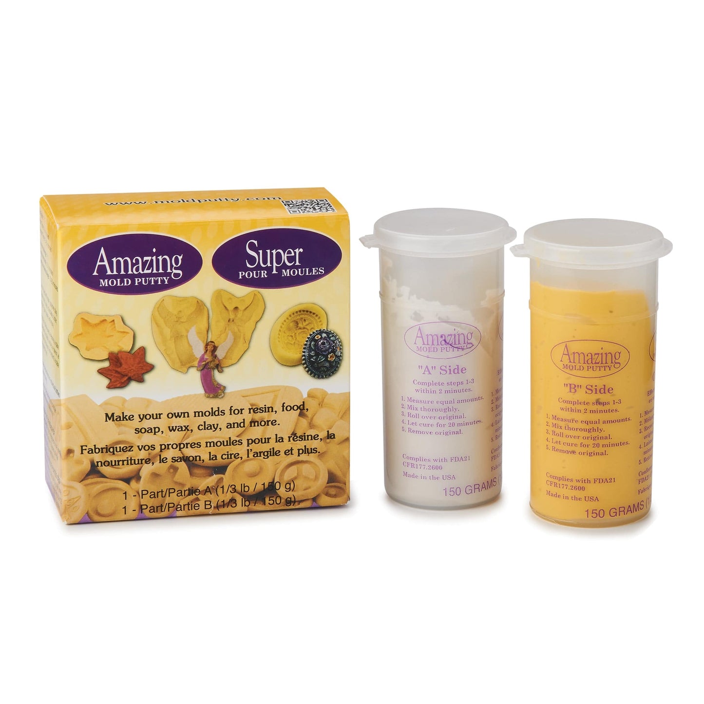 Amazing Mold Putty - 2/3 Pound Kit alt 0