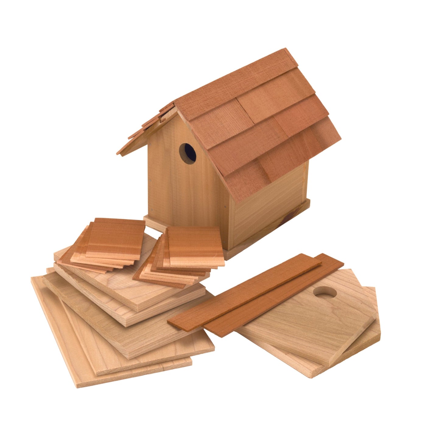 Barn Bird House Kit alt 0