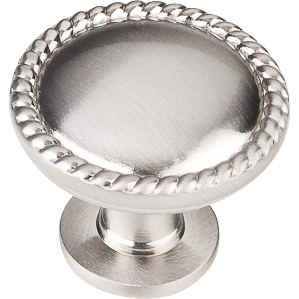 Lindos Round Knob, 1-1/4" Dia., Satin Nickel alt 0