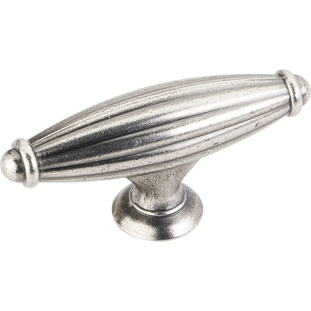 Glenmore Knob, 2-5/8" O.L., Distressed Pewter alt 0