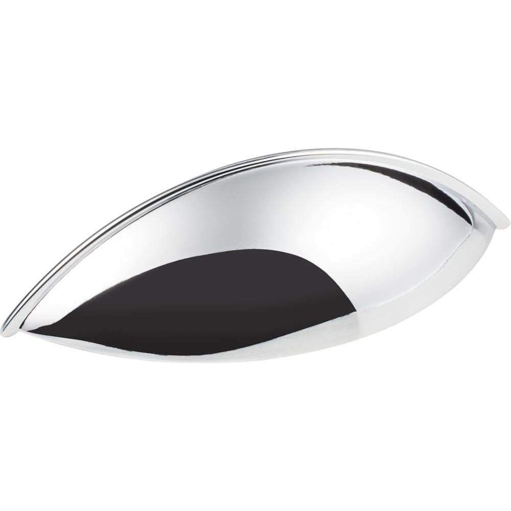 Bordeaux Pull, 96 mm C/C, Polished Chrome alt 0