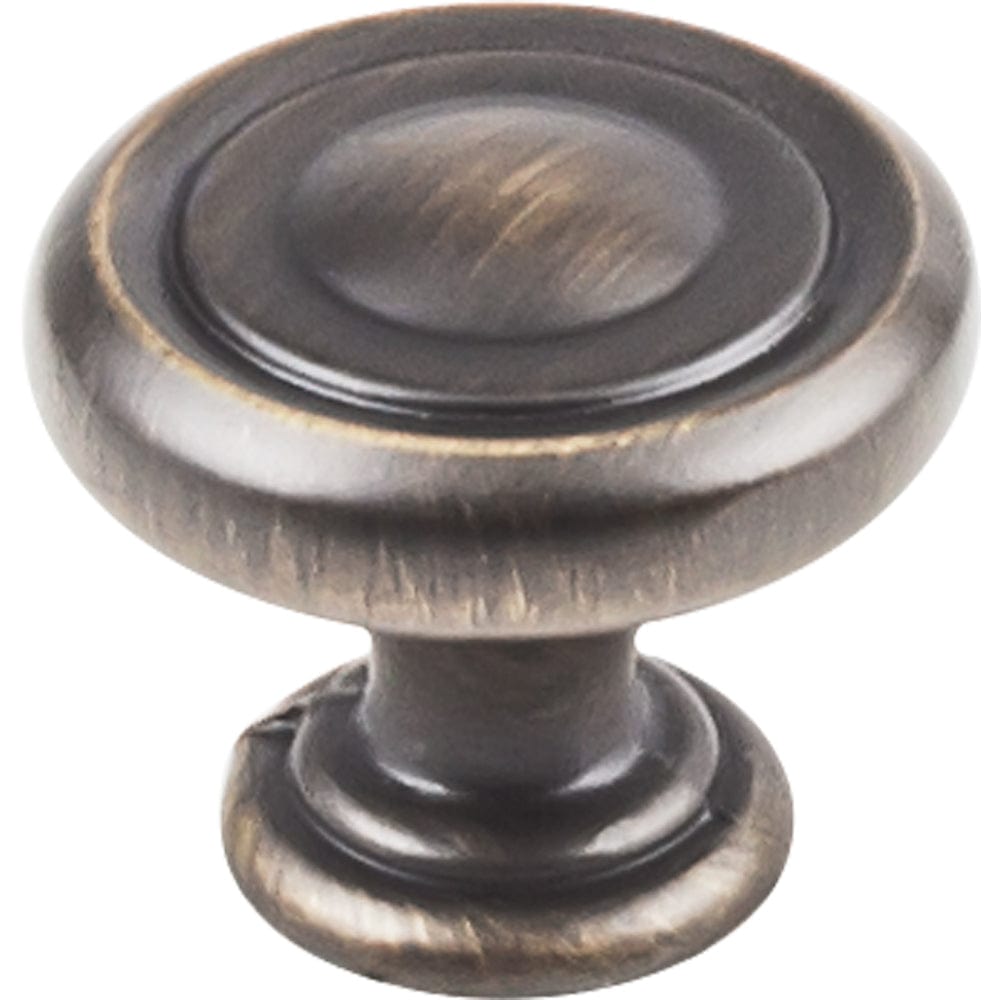 Bremen 1 Knob, 1-1/4" Dia., Antique Brushed Satin Brass alt 0