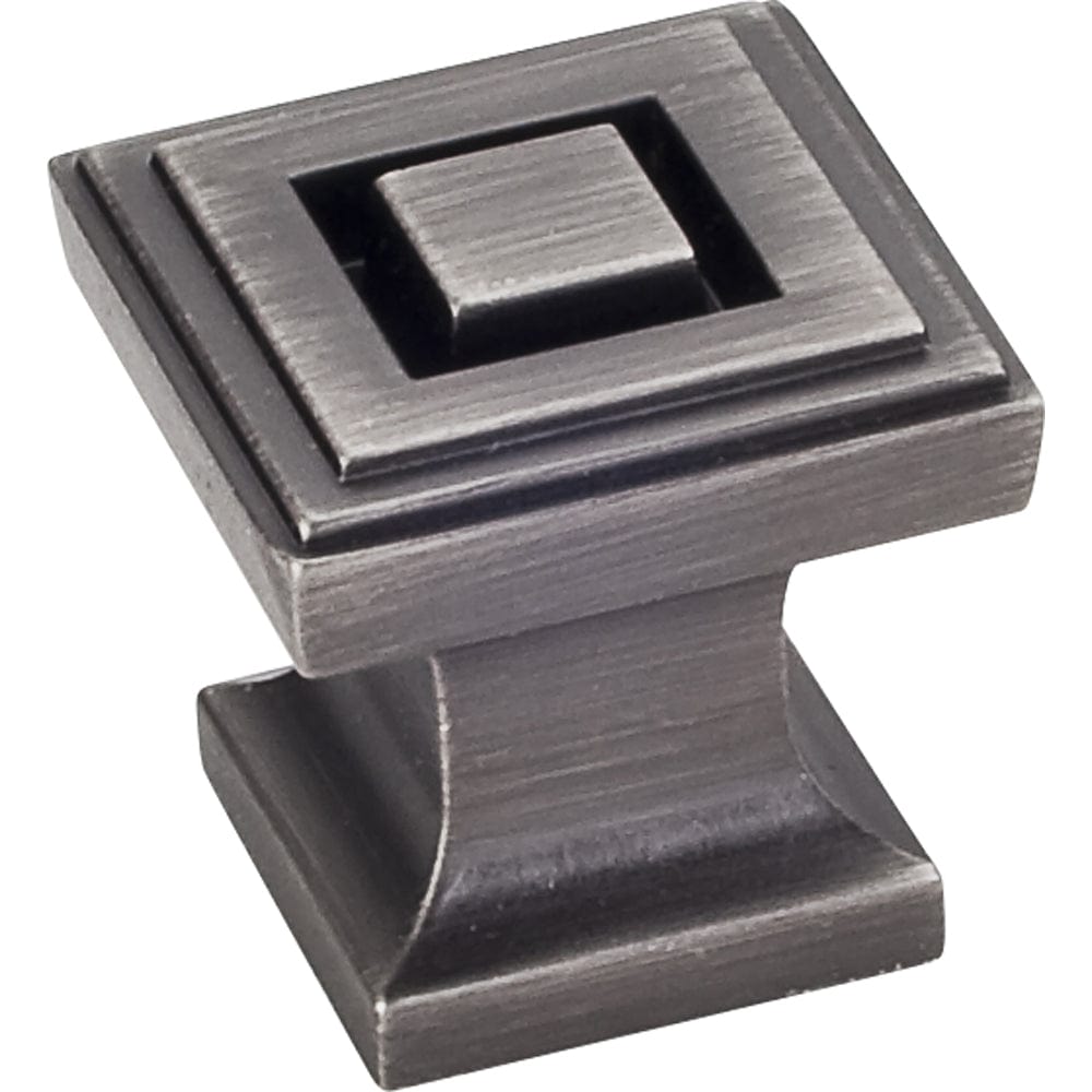 Delmar Knob 1" O.L., Brushed Pewter alt 0