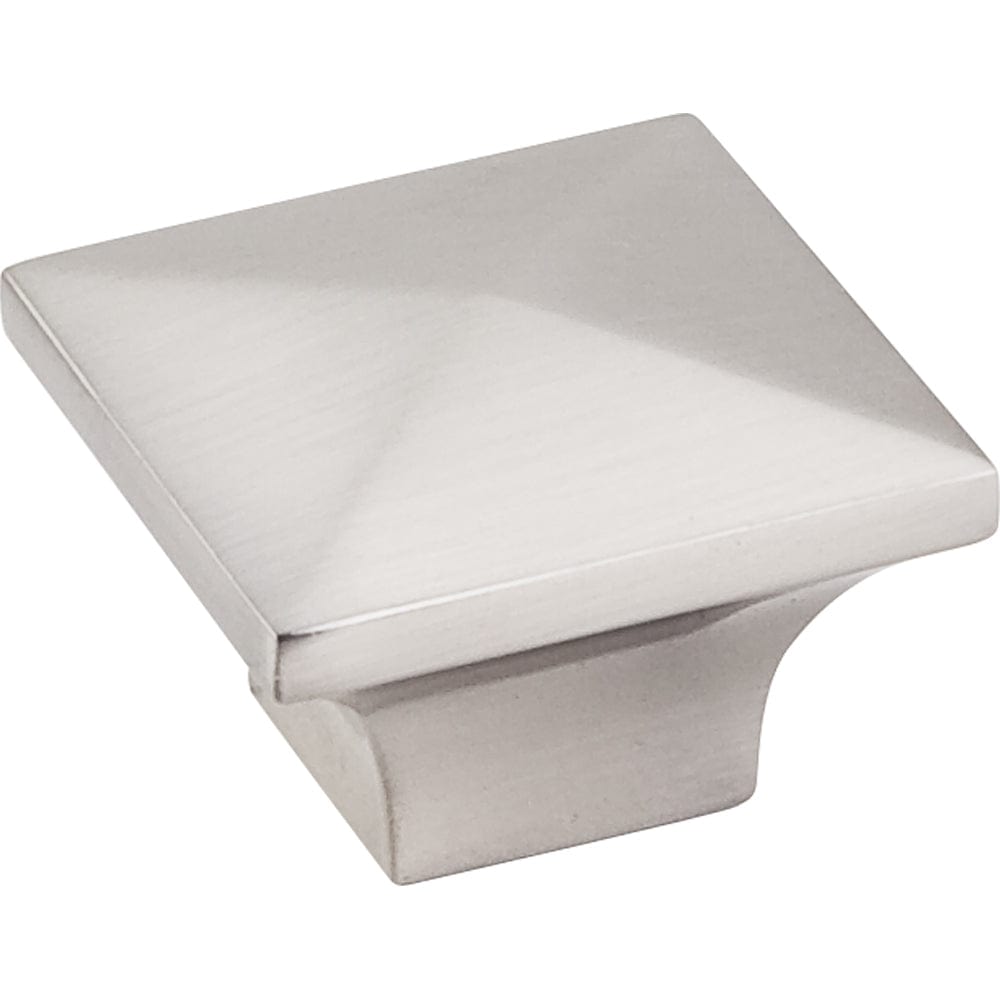 Cairo Knob, 1-1/4" O.L., Satin Nickel alt 0