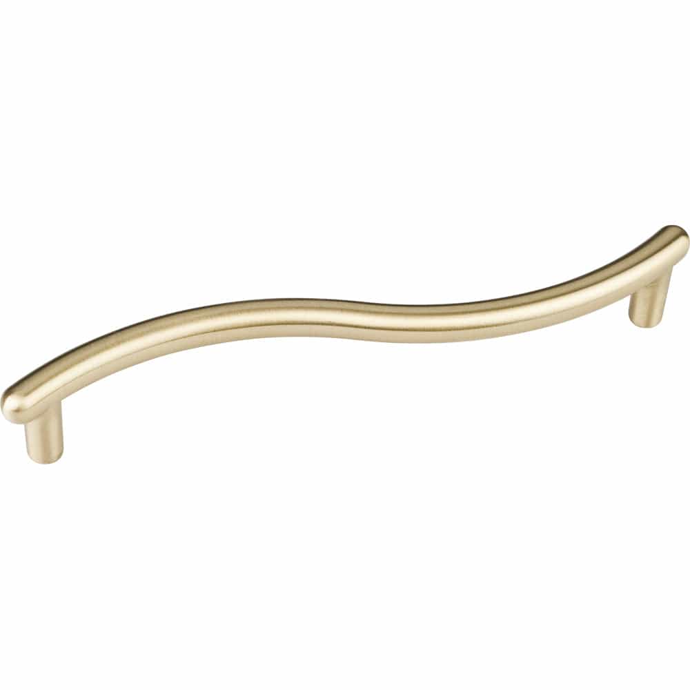 Capri Pull, 128 mm C/C, Brushed Brass alt 0